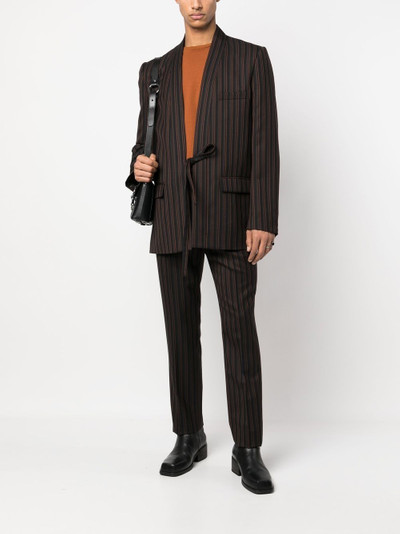 Ambush striped tailored wool trousers outlook