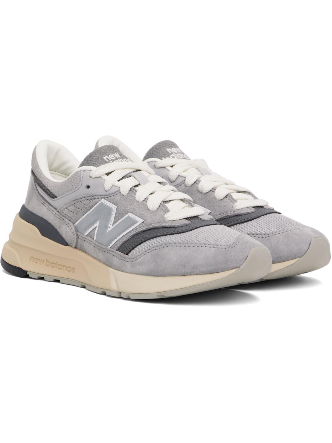 Gray 997R Sneakers - 4