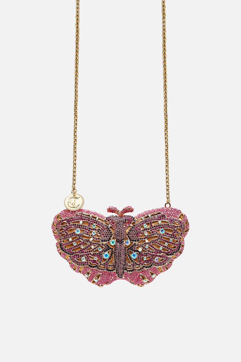 BUTTERFLY HARD CASE CLUTCH 1