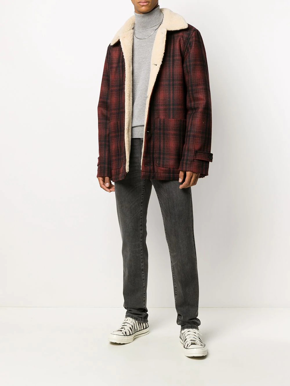 Mangan plaid jacket - 2