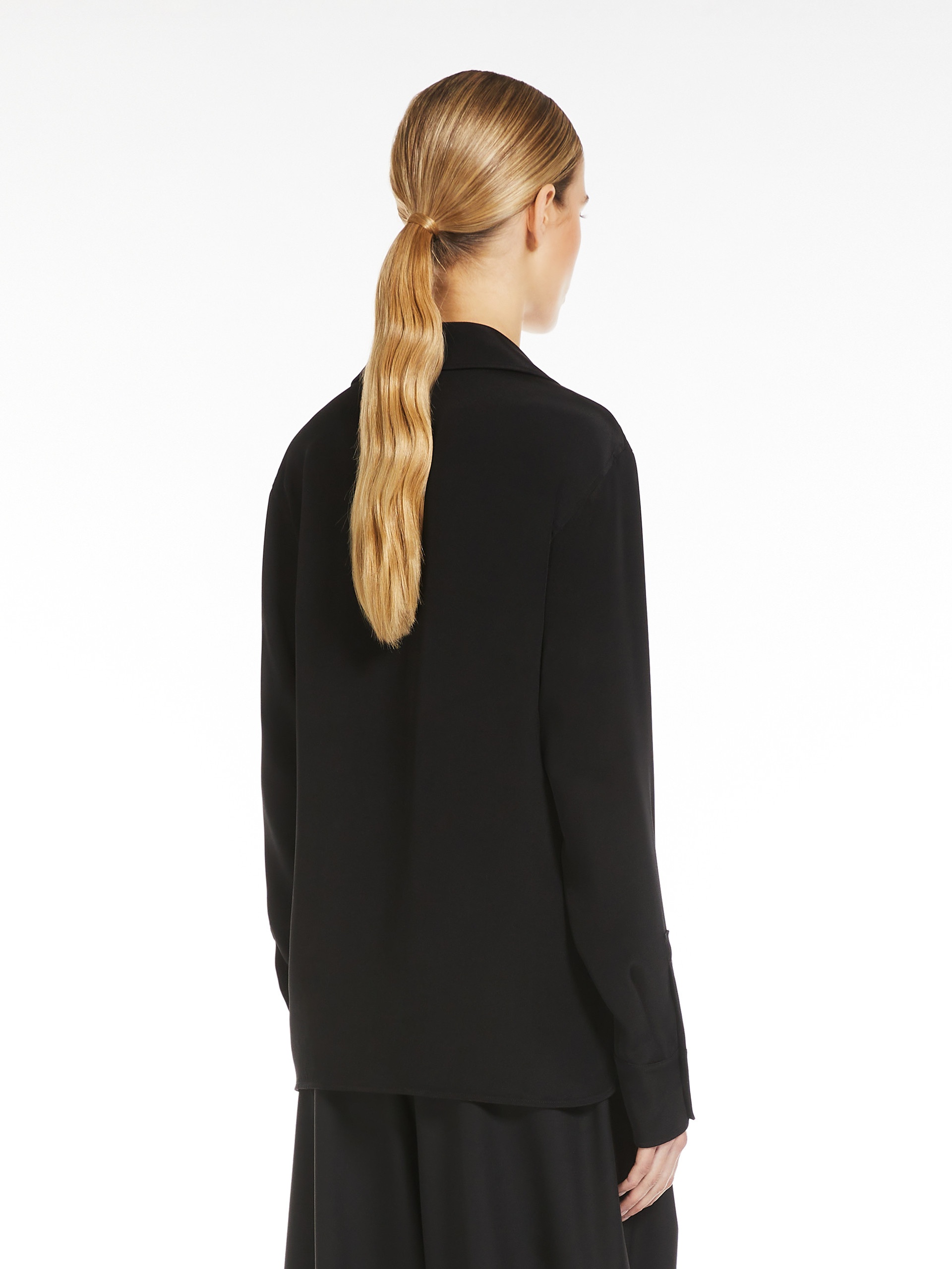 ZANZERO Silk crêpe de Chine shirt - 4