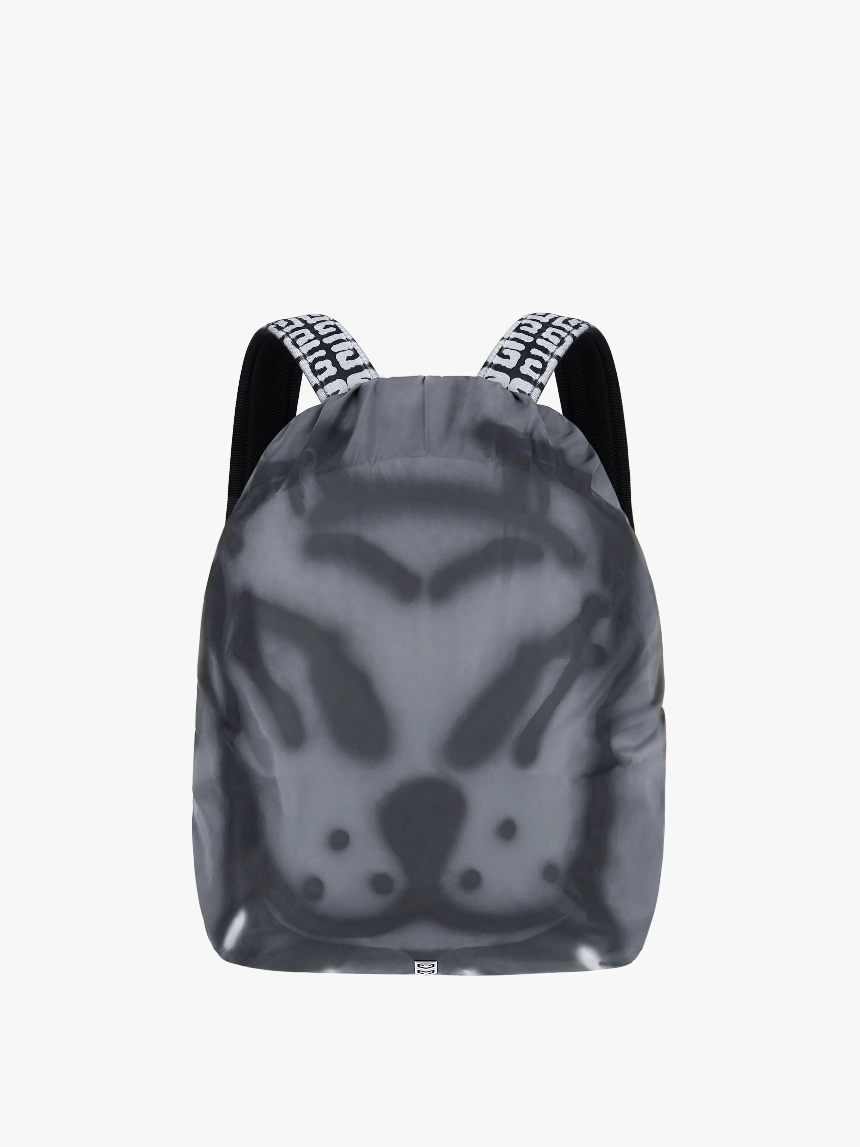 ESSENTIEL U BACKPACK WITH TAG EFFECT DOG PRINTS WITH COVER - 1