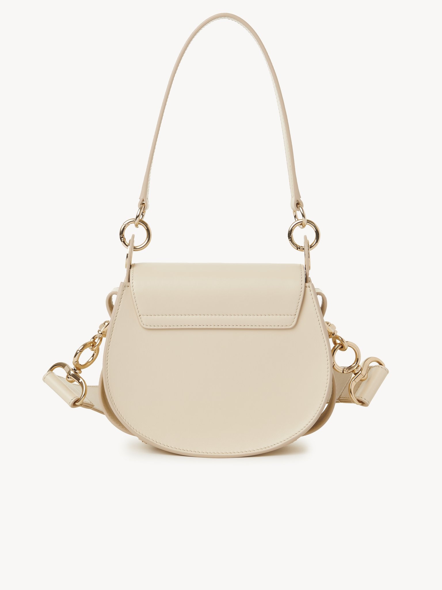 SMALL TESS BAG IN SHINY & SUEDE LEATHER - 4