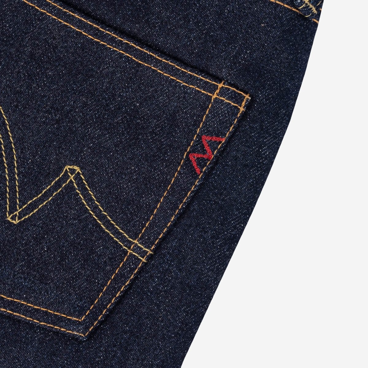 IH-777S-UHR 21/23oz Ultra Heavy Raw Selvedge Denim Slim Tapered Cut Jeans - Indigo - 14