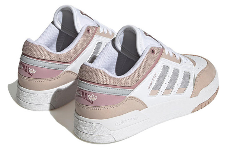 (WMNS) adidas originals Drop Step 'White Grey Brown' IE1835 4