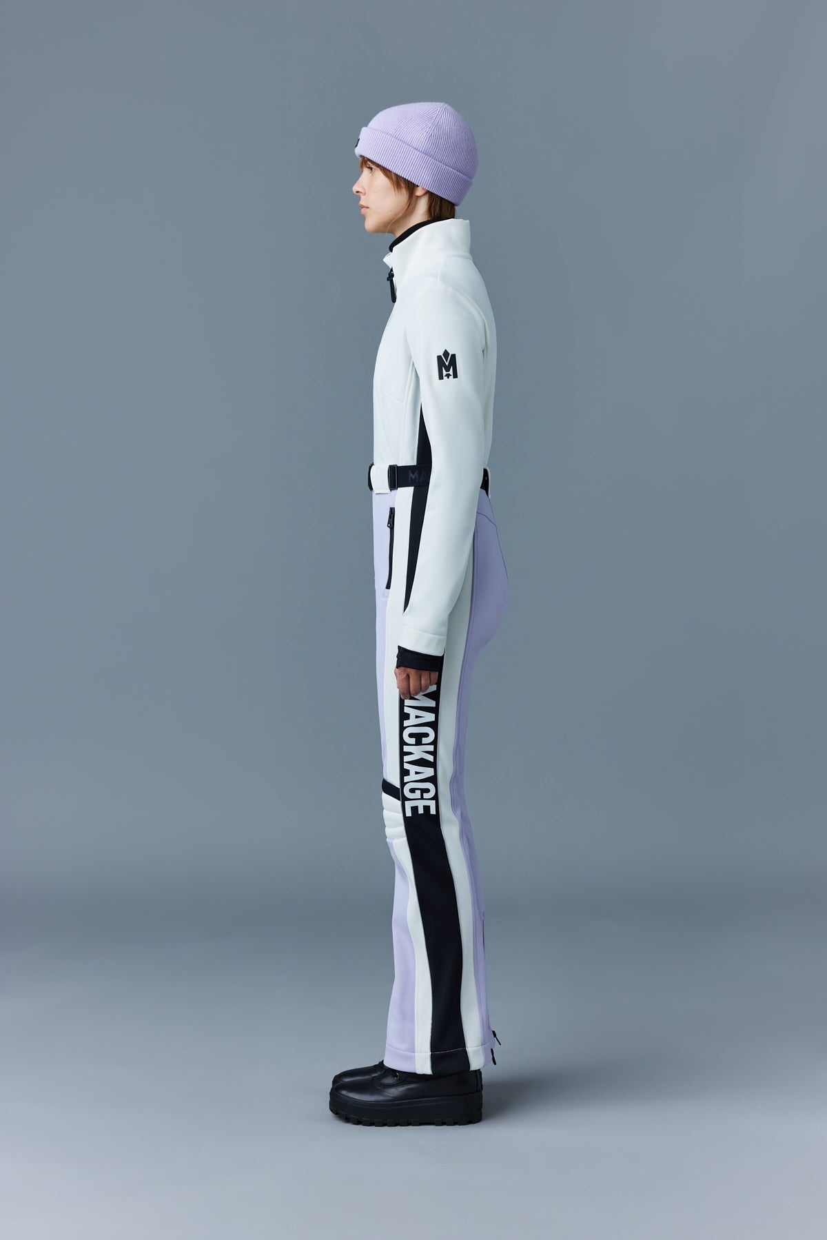 BRIE Agile-360 belted bonded fleece belted ski suit - 3