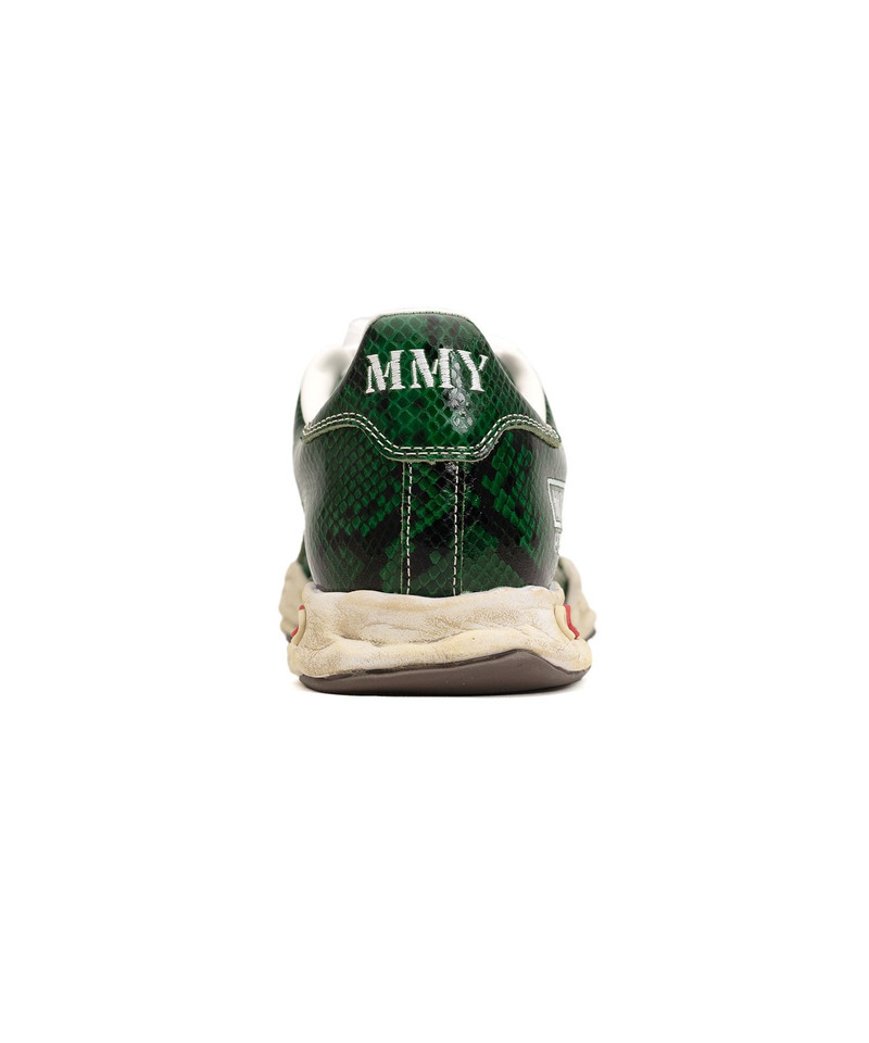 "HERBIE" OG Sole Python Printed Leather Low-top Sneaker 22