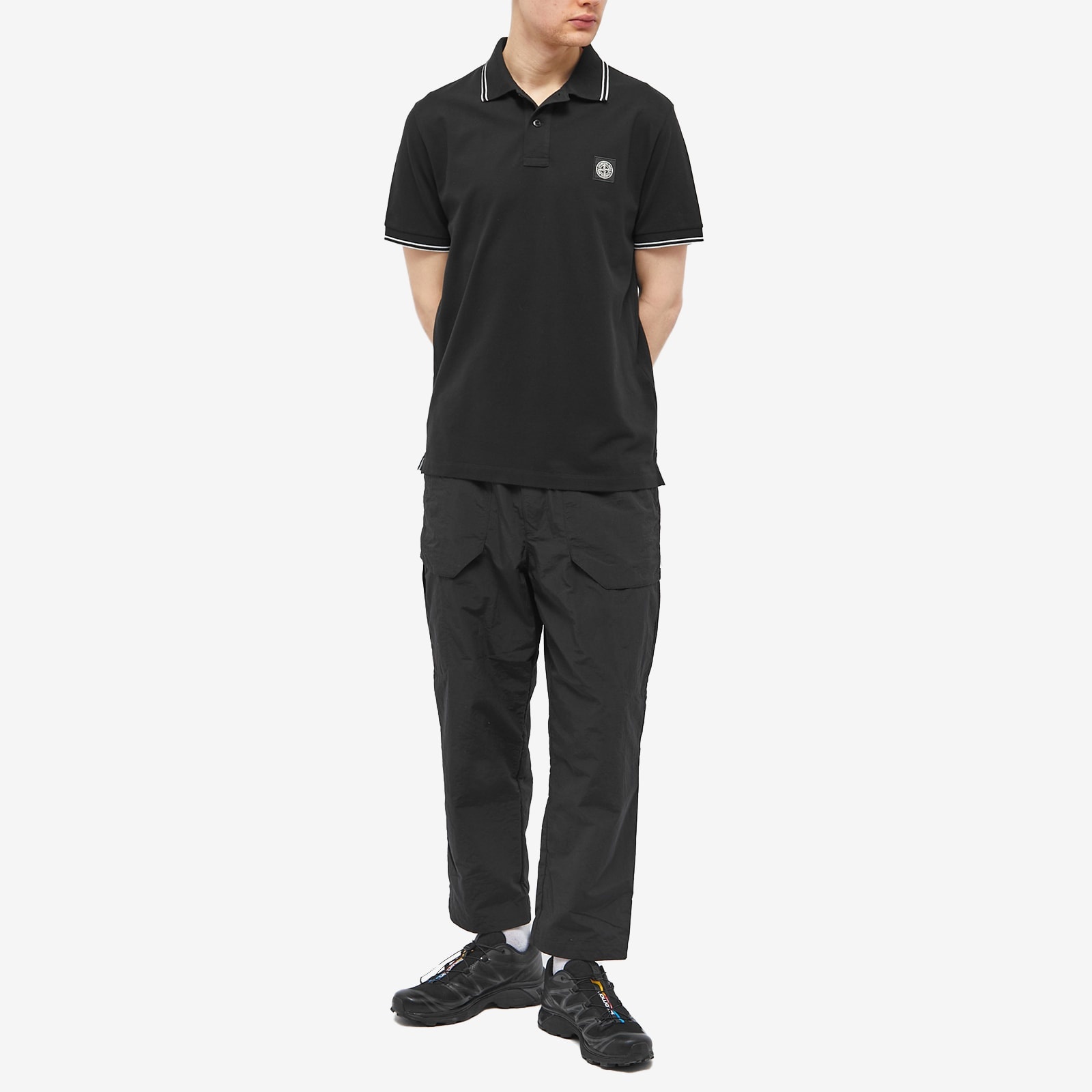 Stone Island Patch Polo - 4