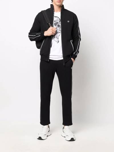 PHILIPP PLEIN embroidered-logo tracksuit set outlook