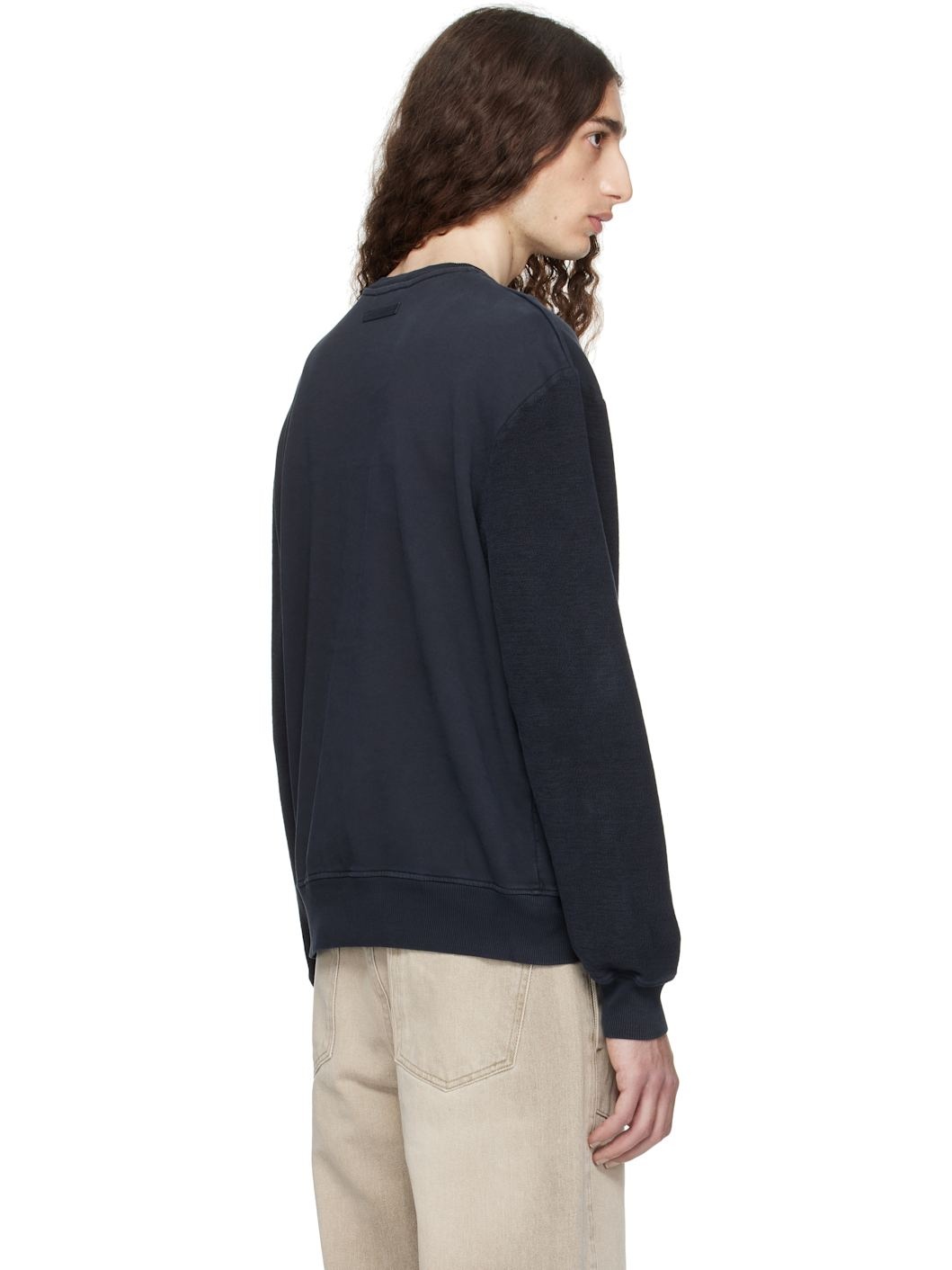 Navy Oliver Sweater - 3