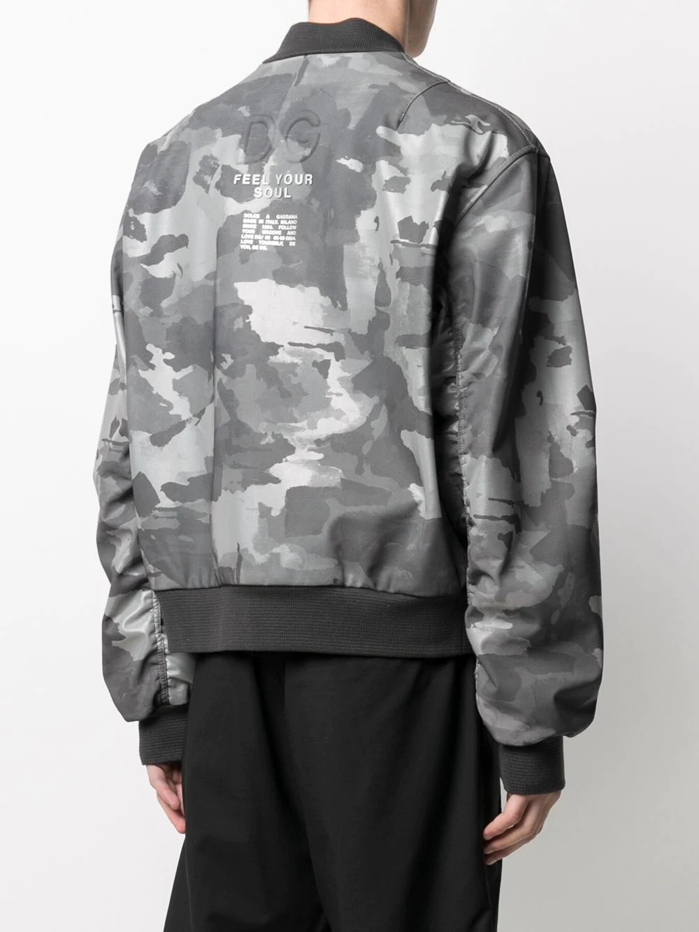 camouflage-print bomber jacket - 4