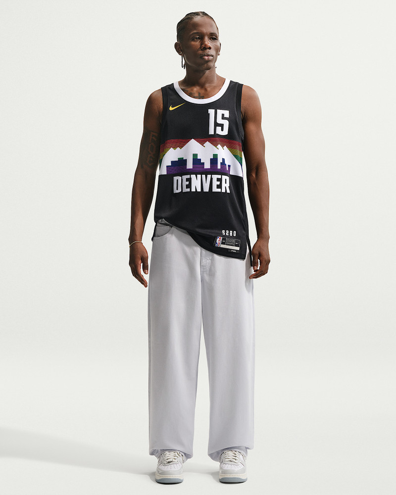 Nikola Jokić Denver Nuggets City Edition Men's Nike NBA Swingman Jersey 7