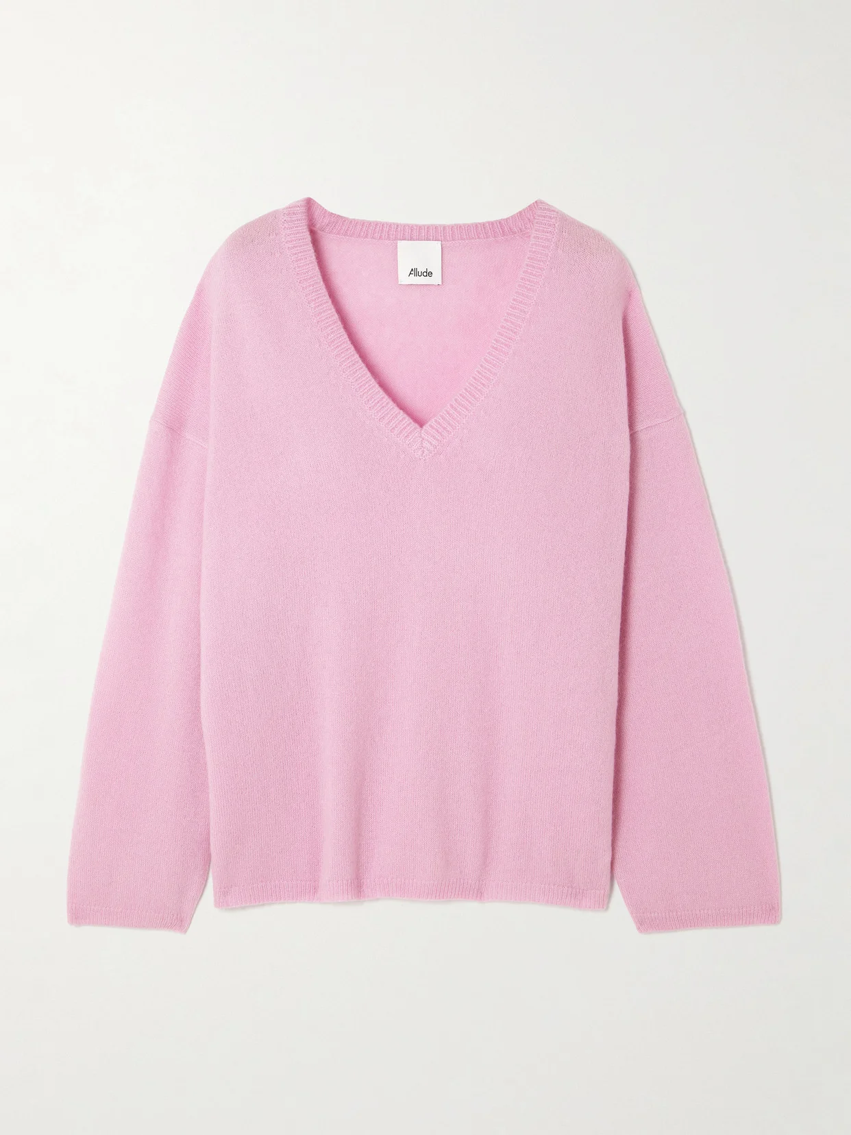 Oversized Cashmere And Silk-blend Sweater - 1