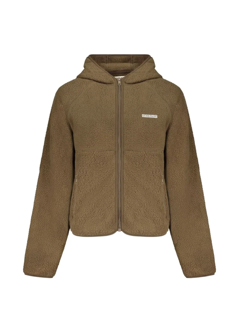 fleece zip-up hoodie - 1