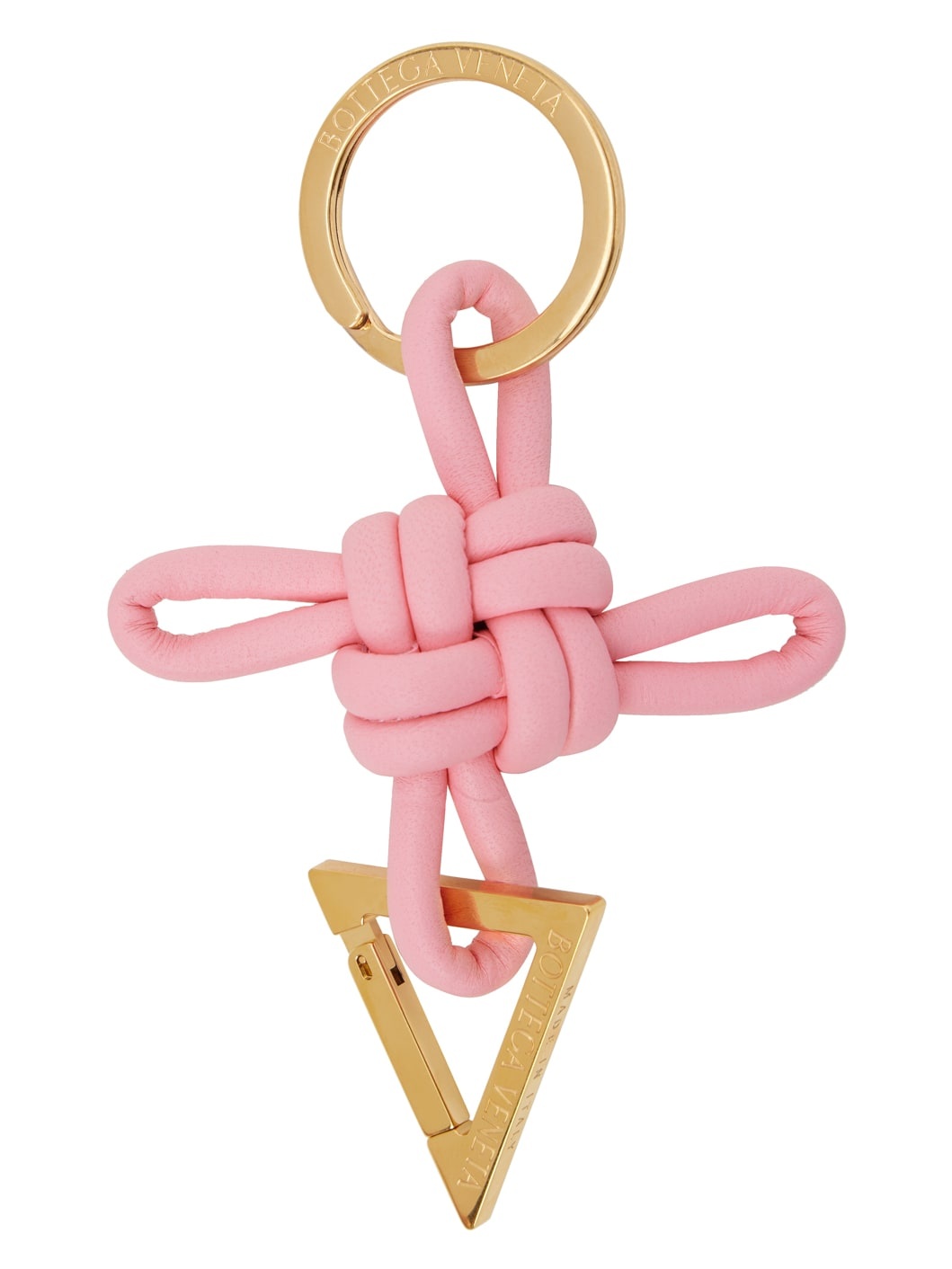 Pink Triangle Keychain - 1