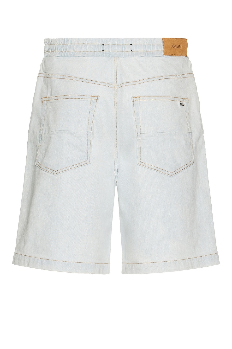 3D 5 Pocket Drawstring Denim Short - 2