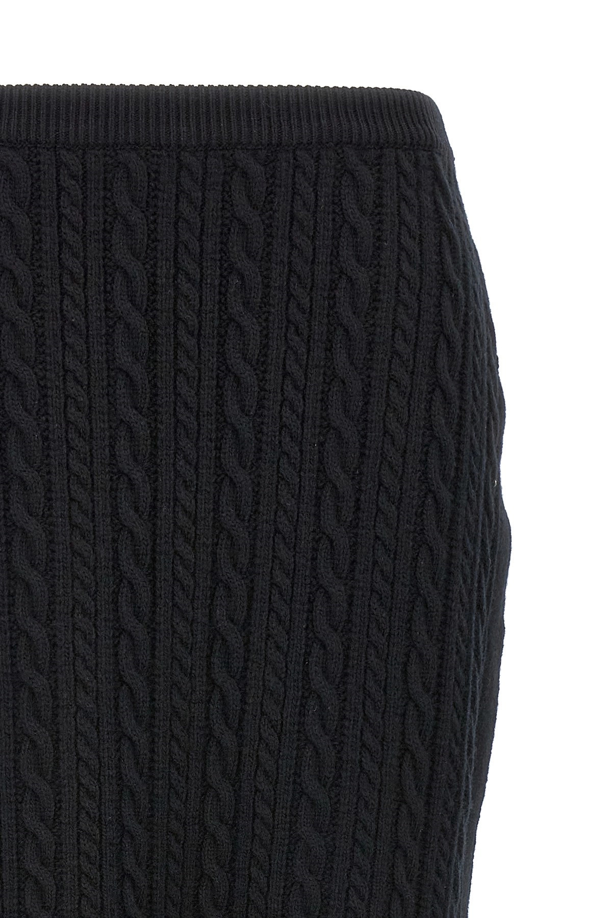 Long wool skirt - 4