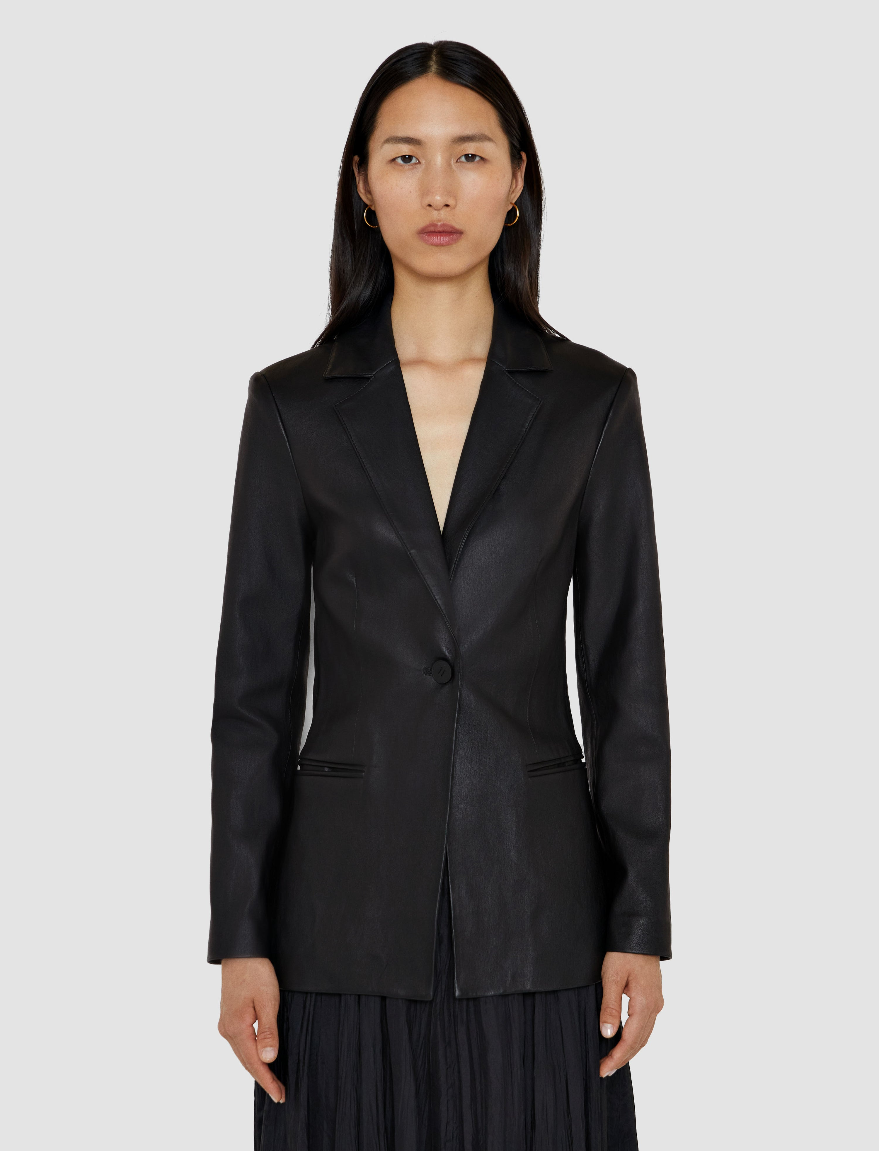 Pascal Leather Stretch Jacket - 3