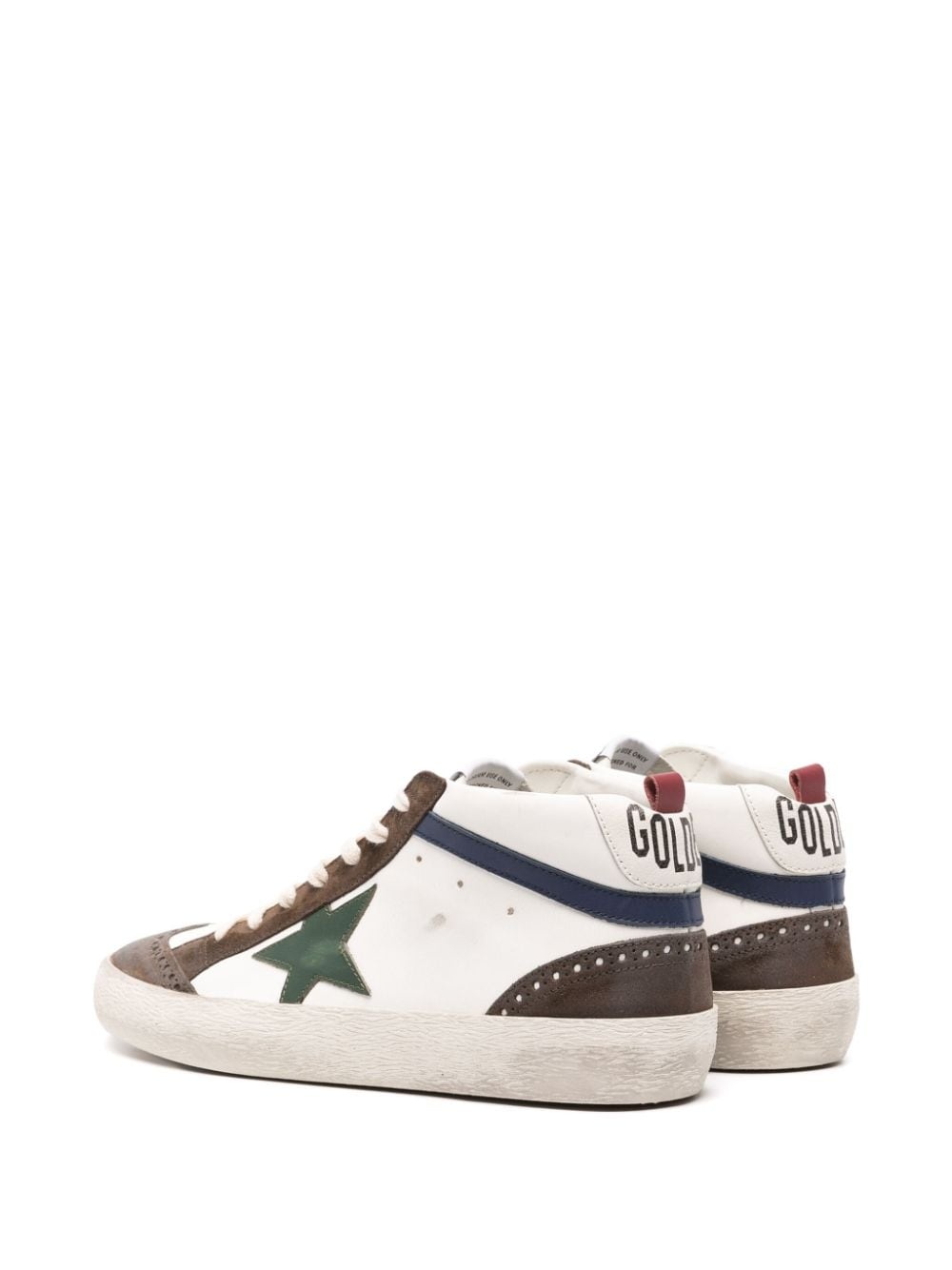 Mid-Star leather sneakers - 3