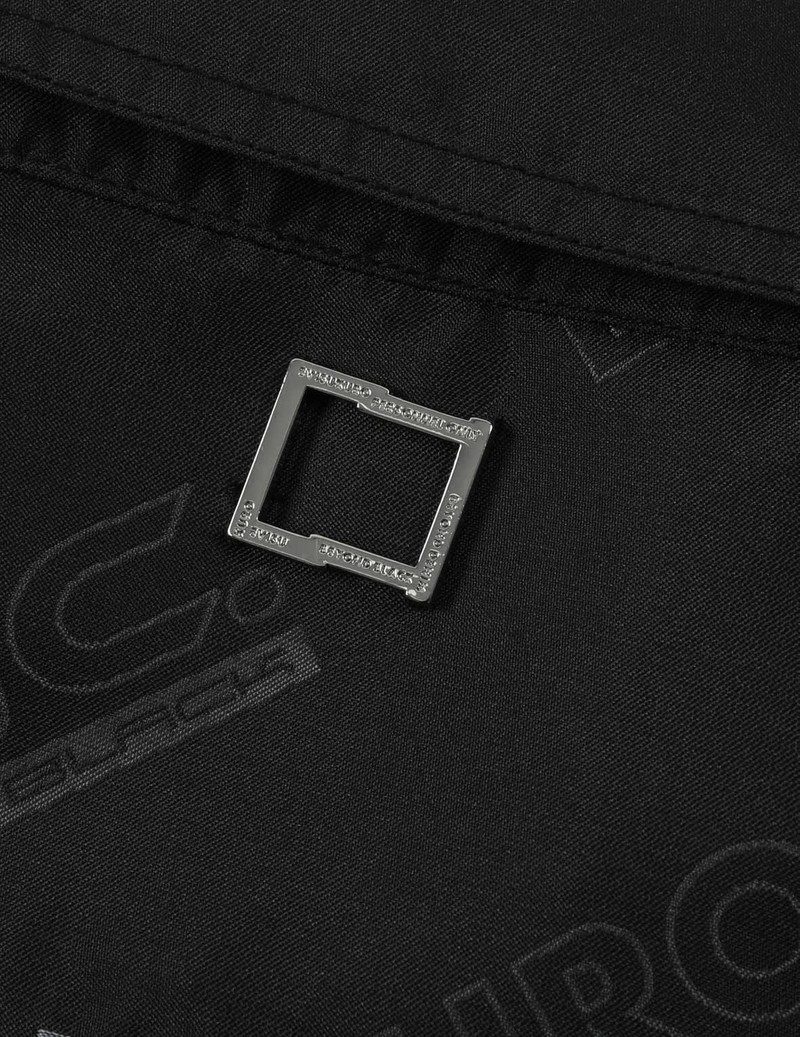 Allover Logo Print Bomber Jacket 11