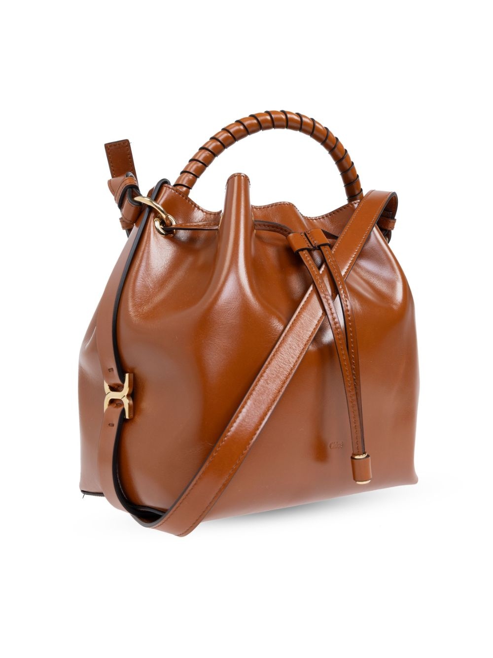 leather bucket bag - 4