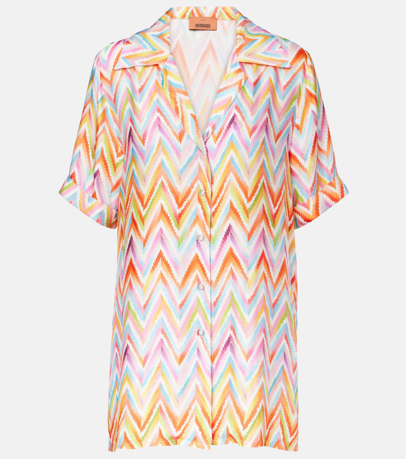 Zigzag oversized shirt 1