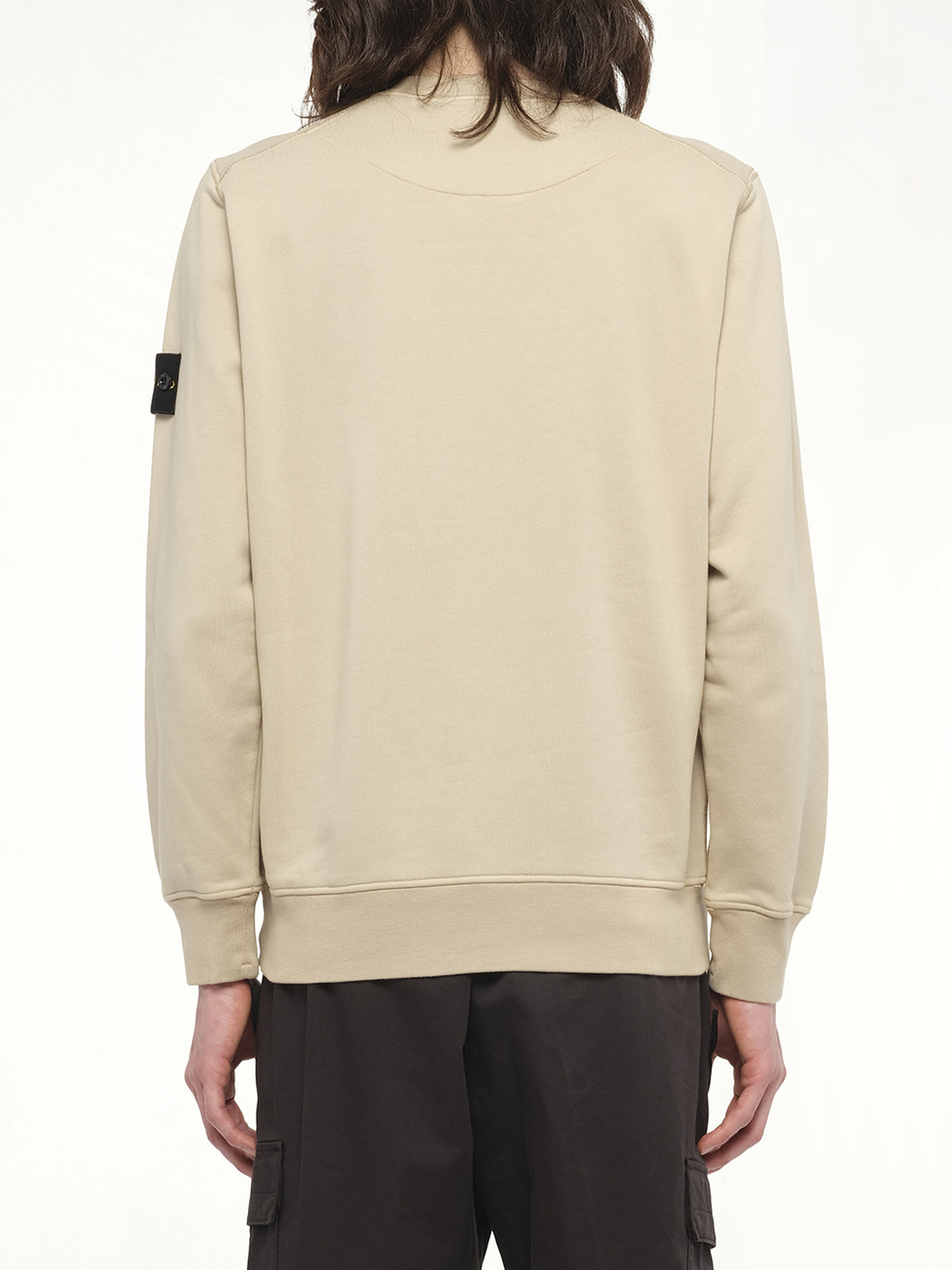 610006 Cotton Fleece Sweatshirt in Desert - 6