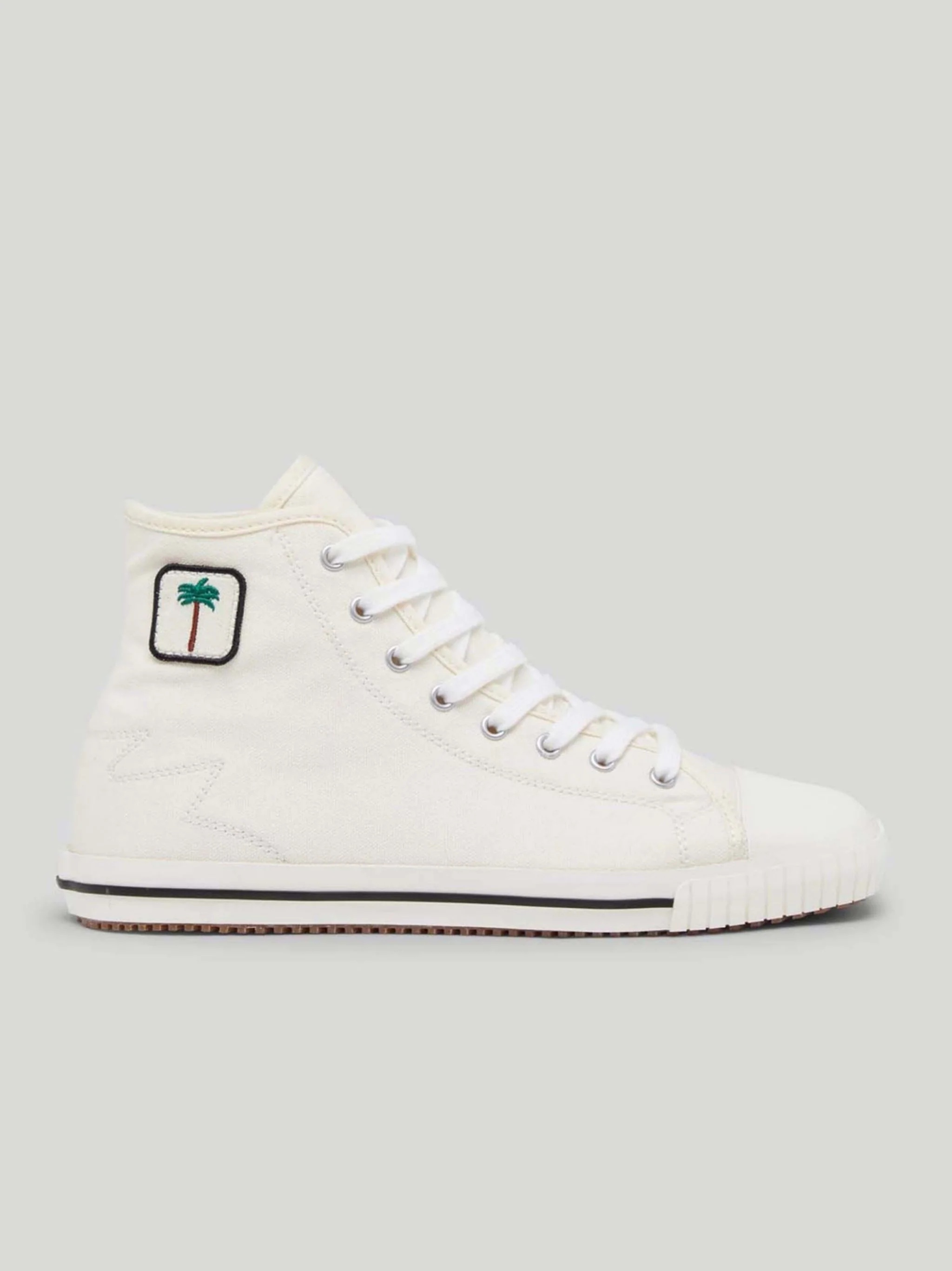 HIGH SQUARE VULCANIZED SNEAKERS - 1