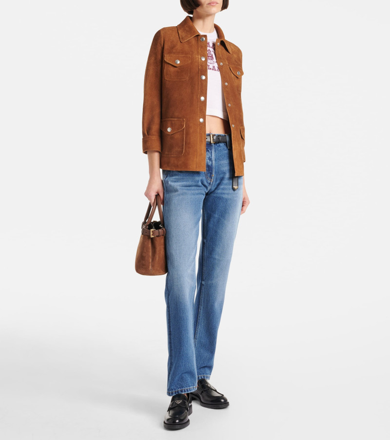 Prada Mid-rise straight jeans outlook