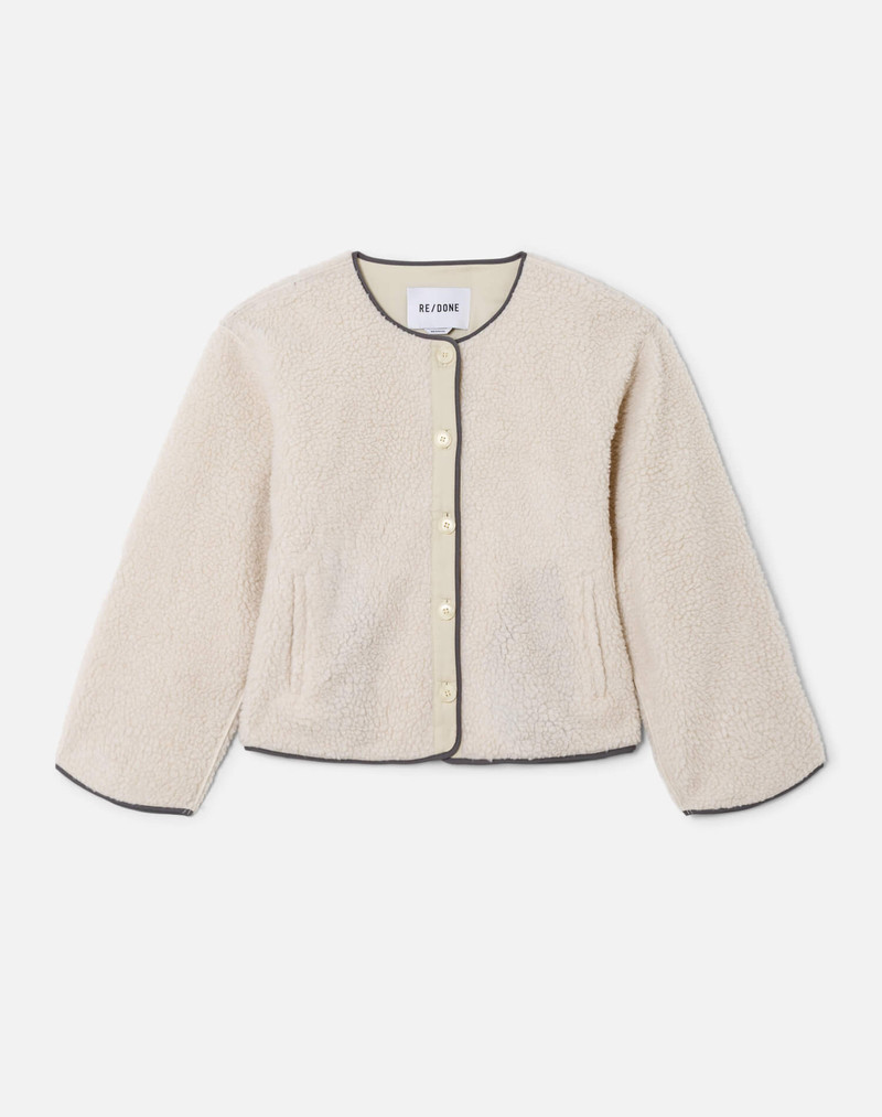 Cocoon Liner Jacket - Vintage White 1