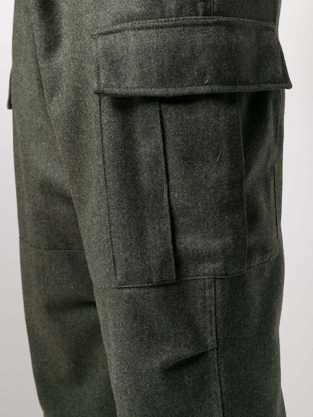 wool utility trousers - 5