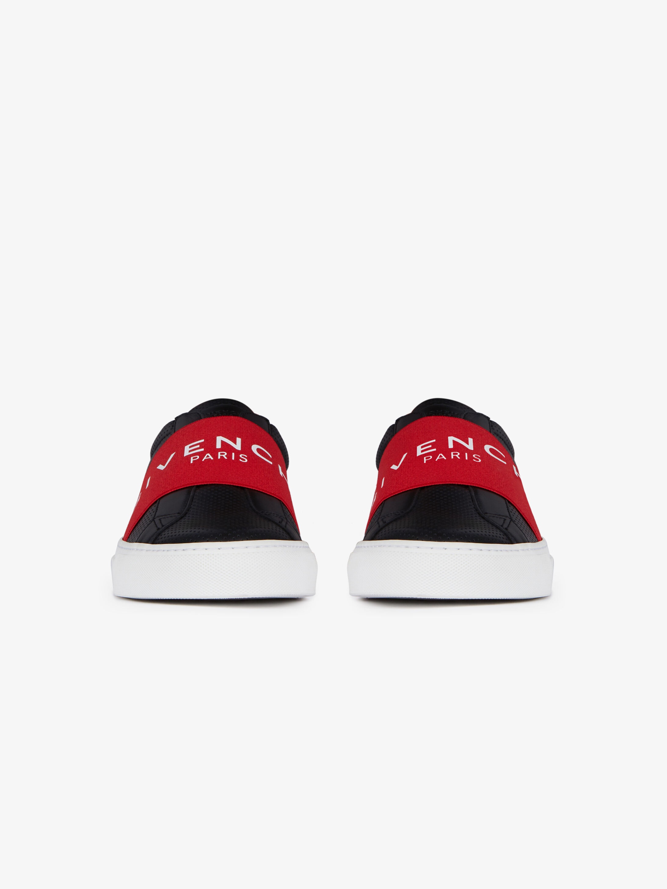 GIVENCHY webbing sneakers in leather - 3