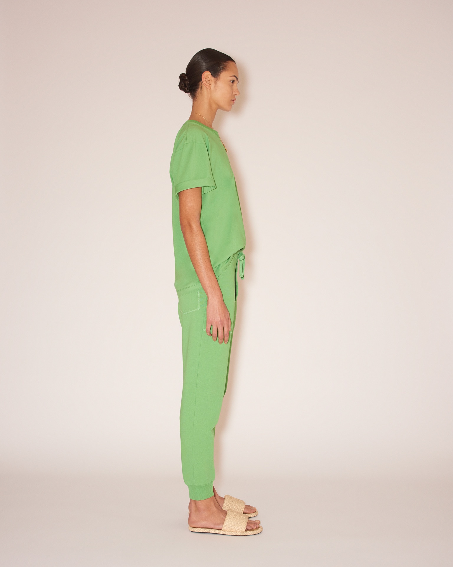 SHAY - Logo sweatpants - Green - 3