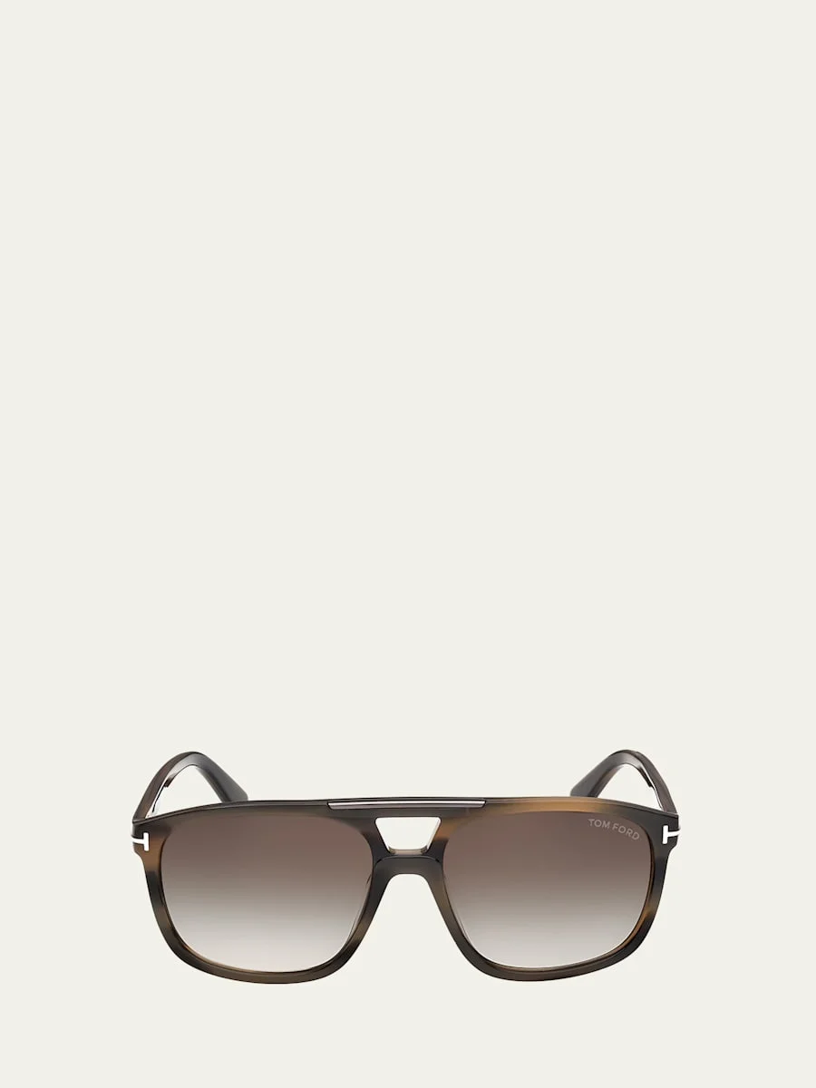 Men's Brianna Acetate Aviator Sunglasses - 1