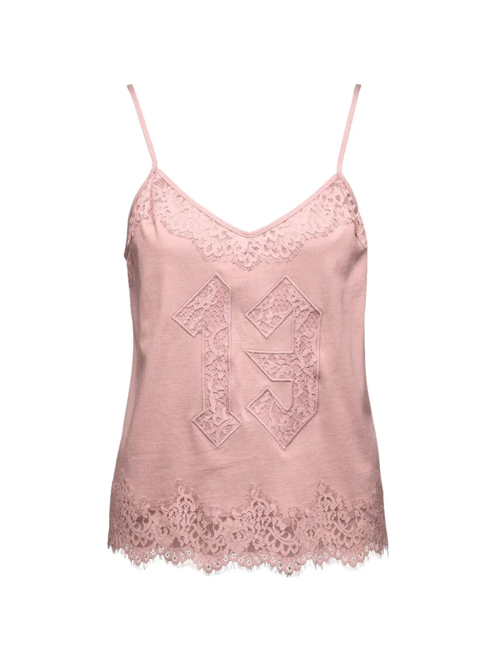 x Fenty by Rihanna lace-trim top - 1