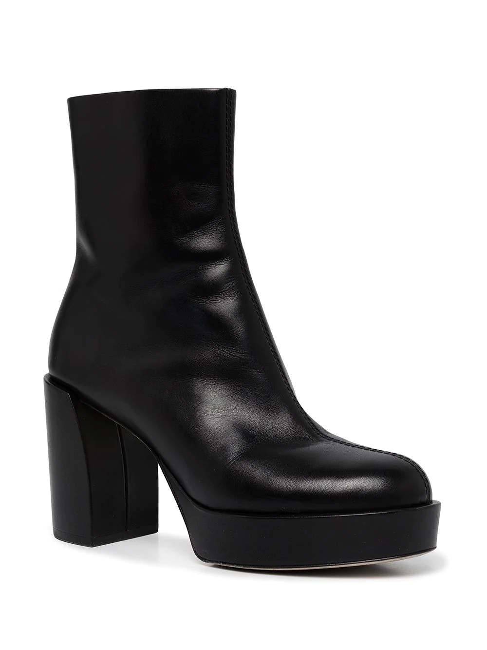 Naomi platform leather boots - 2
