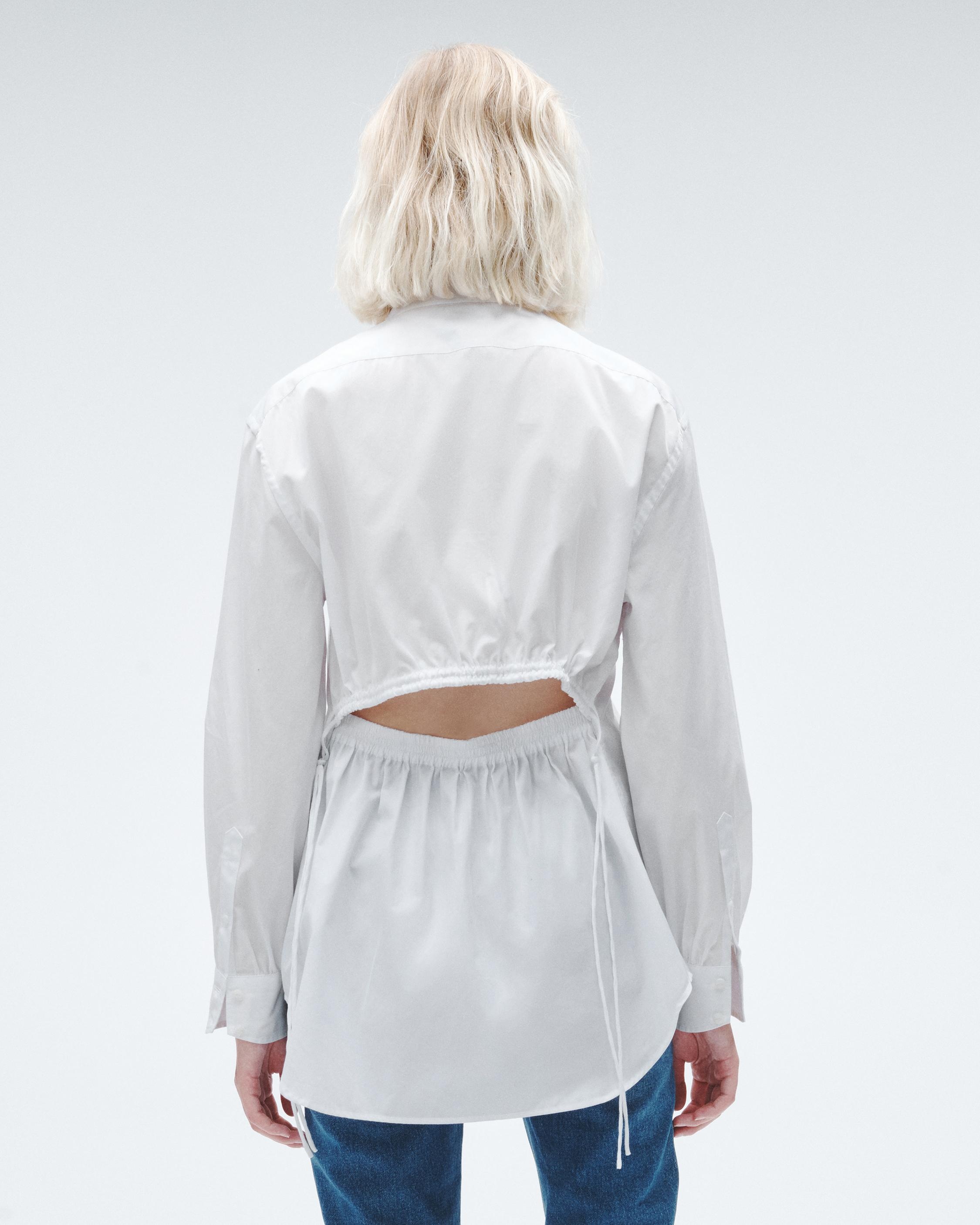 Ellison Cotton Poplin Top
Relaxed Fit Button Down - 5