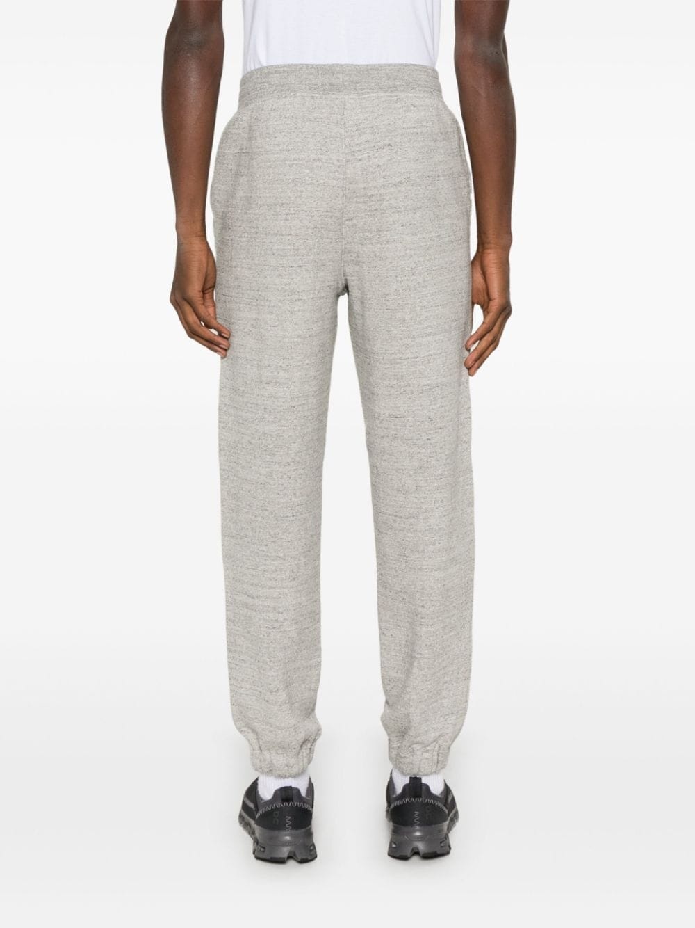 logo-embroidered track trousers - 4