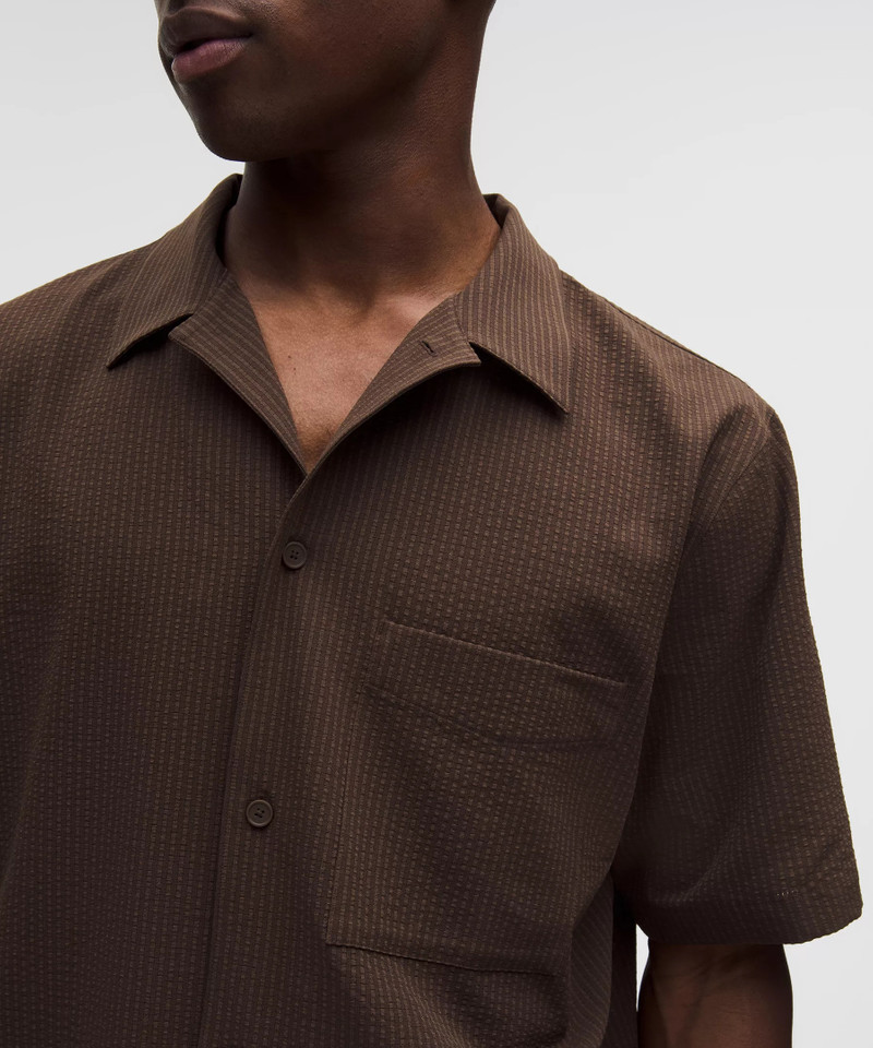Airing Easy Camp-Collar Shirt *Textured 5