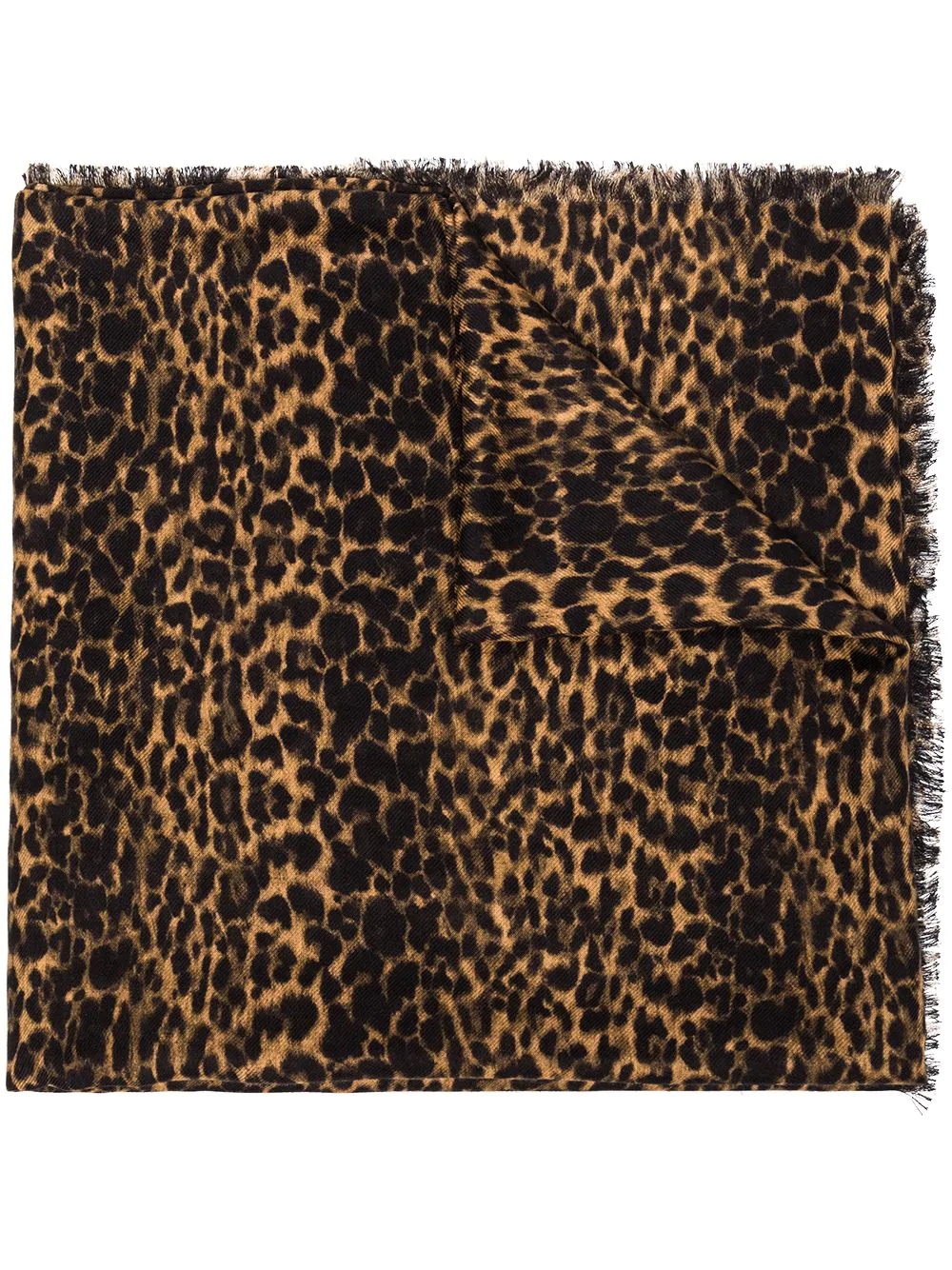 animal-print scarf - 1