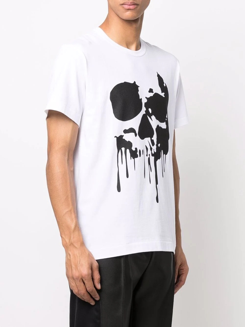 skull-print short-sleeve T-shirt - 3