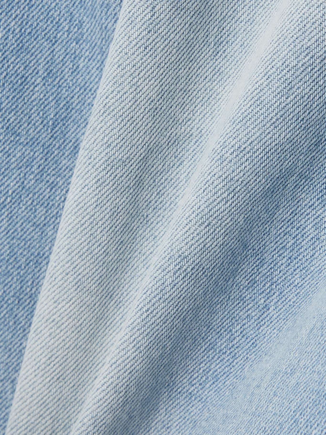 Stretch-knit and denim jumpsuit - 4
