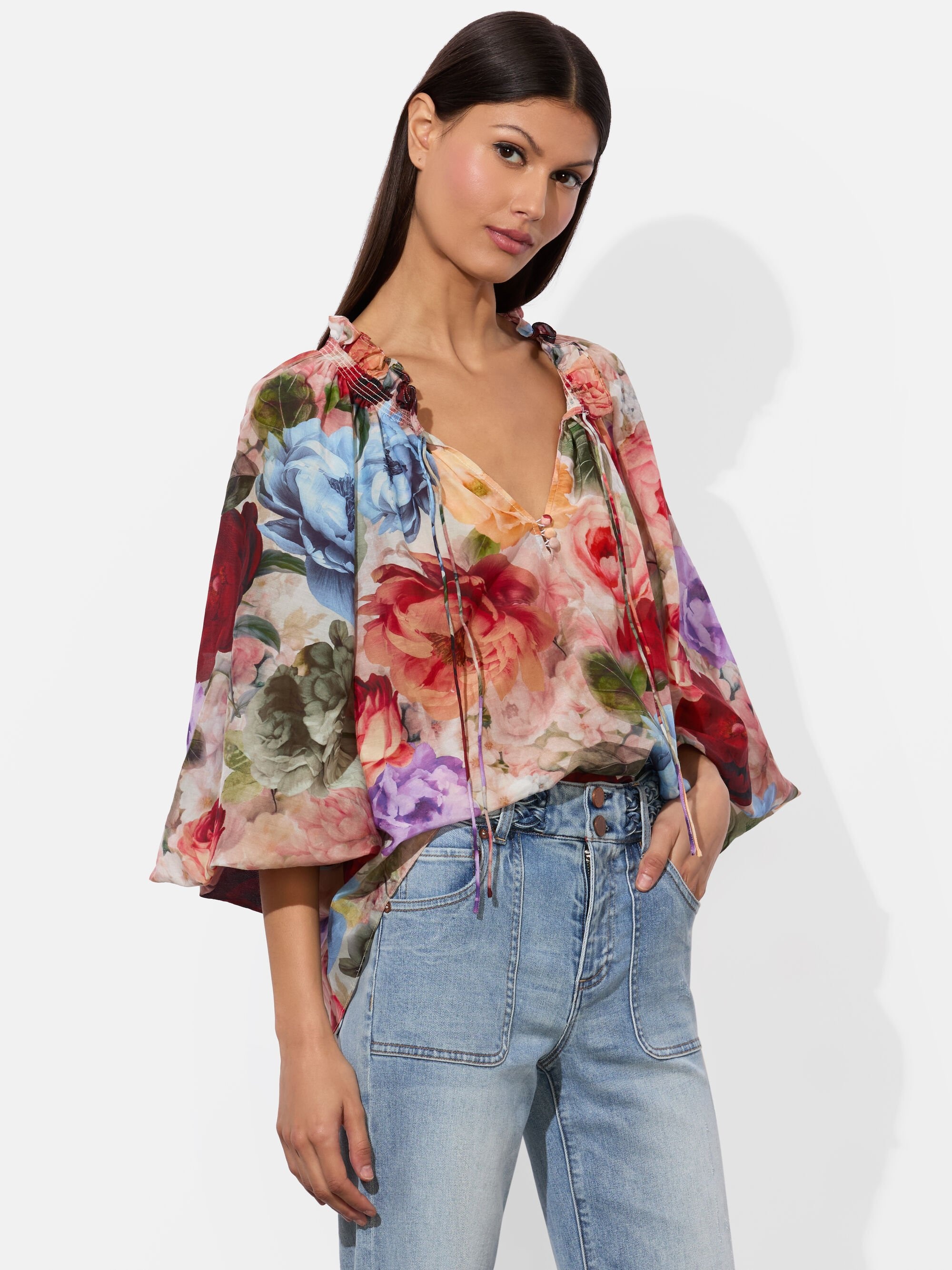 NORAH PEASANT BLOUSE - 2