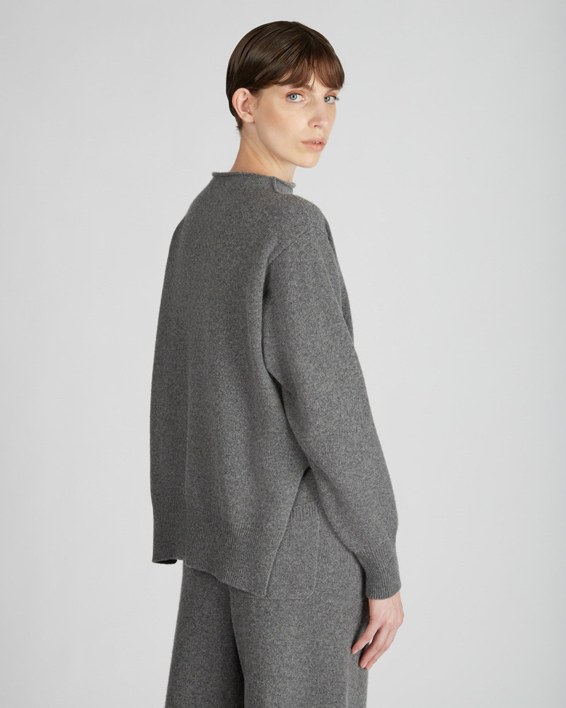 Regular fit wool and cashmere sweater 3