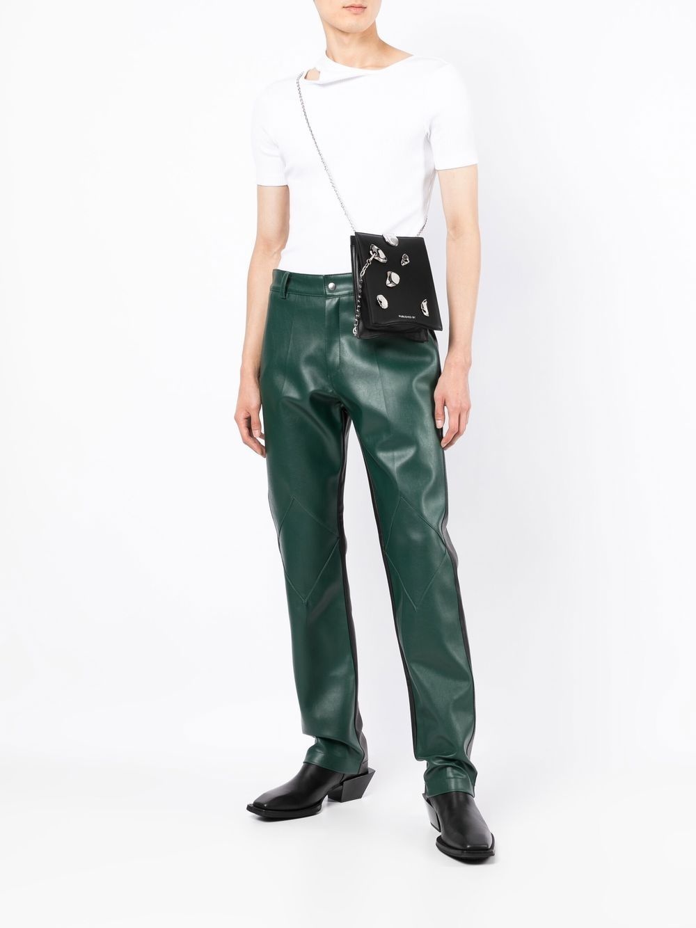 chaink-link shoulder bag - 2
