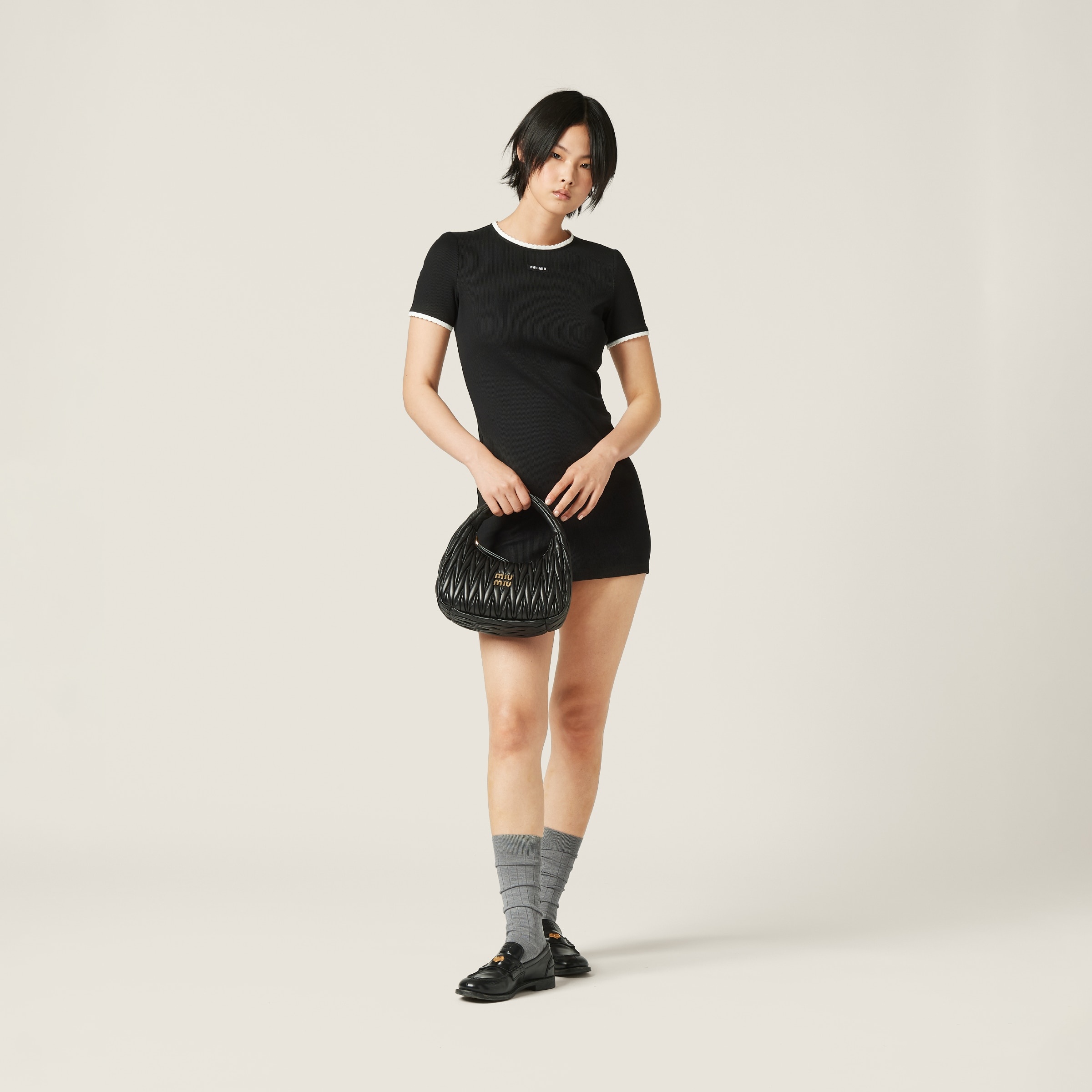 Miu Miu Cotton mini-dress | REVERSIBLE