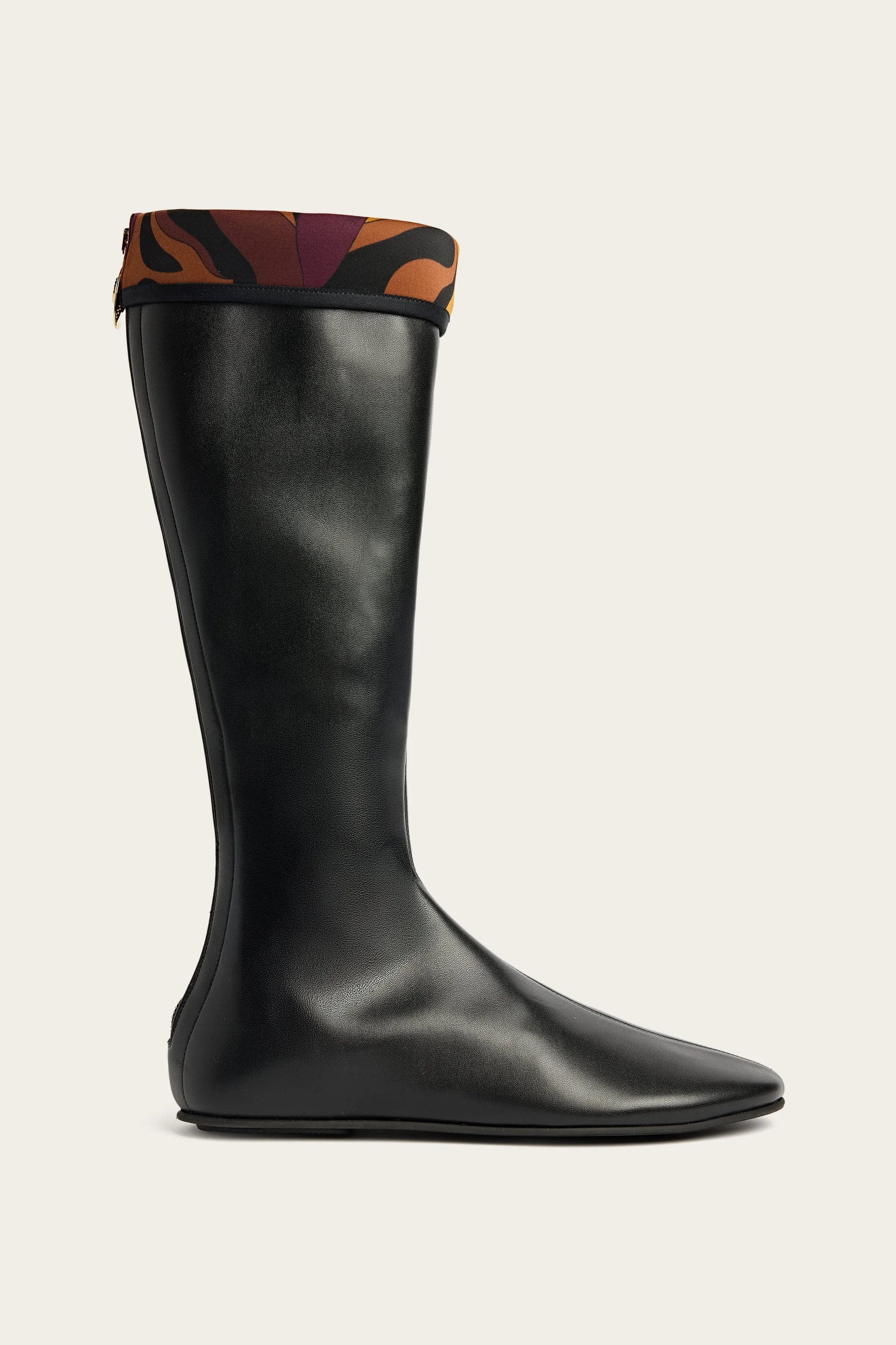 STRETCH BOOT WITH PRINTED CUFF - 1