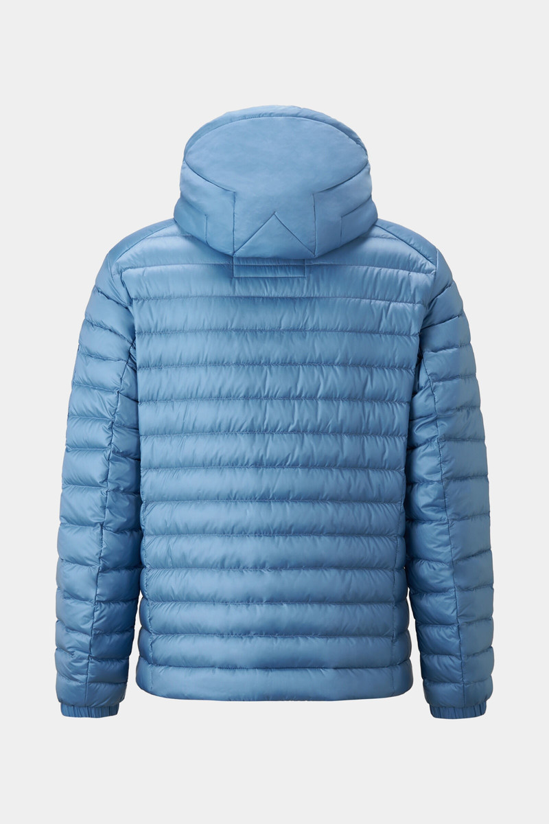 Loke lightweight down jacket in Light blue 8