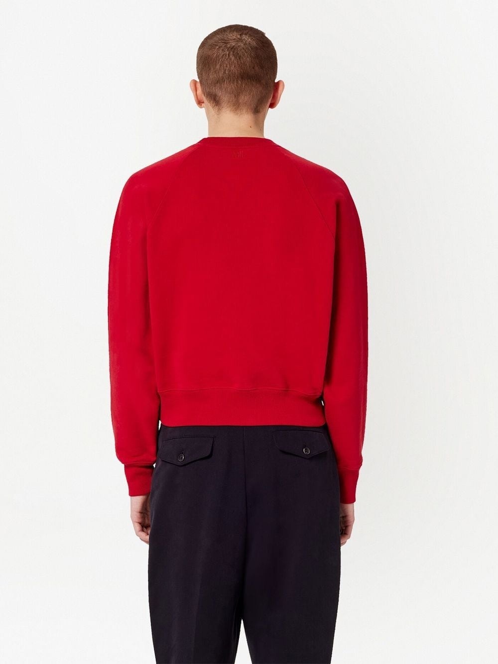 logo-print organic-cotton sweatshirt - 5