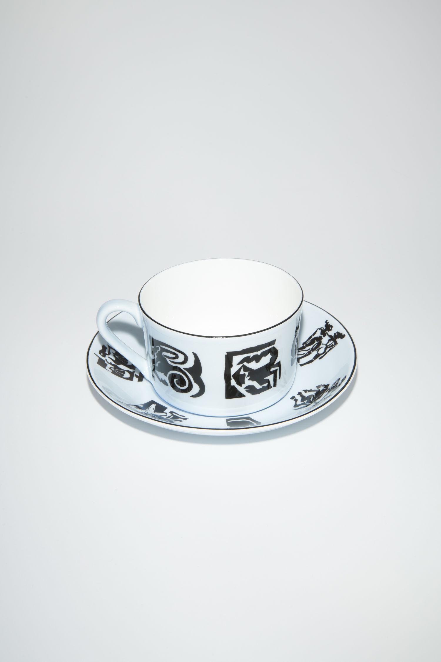 Horoscope Tea Cup Set - Grey - 2